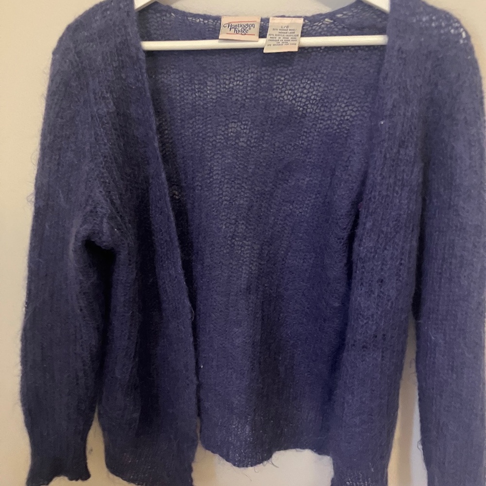 Merino wool cardigan